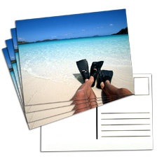 Postcardlabel