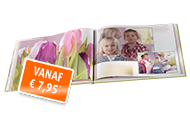 € 10,- Korting op uw eerste fotoboek € 10,- Korting op uw eerste fotoboek