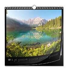 Kalender vierkant (fotopapier)